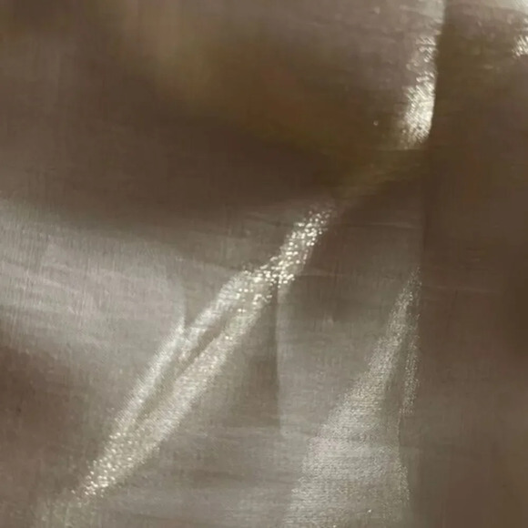 VINTAGE FIESTA Long Formal Sateen ivory Skirt Size Medium - Picture 4 of 5